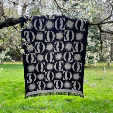 TKANY PLED BAMBUSOWO BAWEŁNIANY PERUNOWE NIEBO